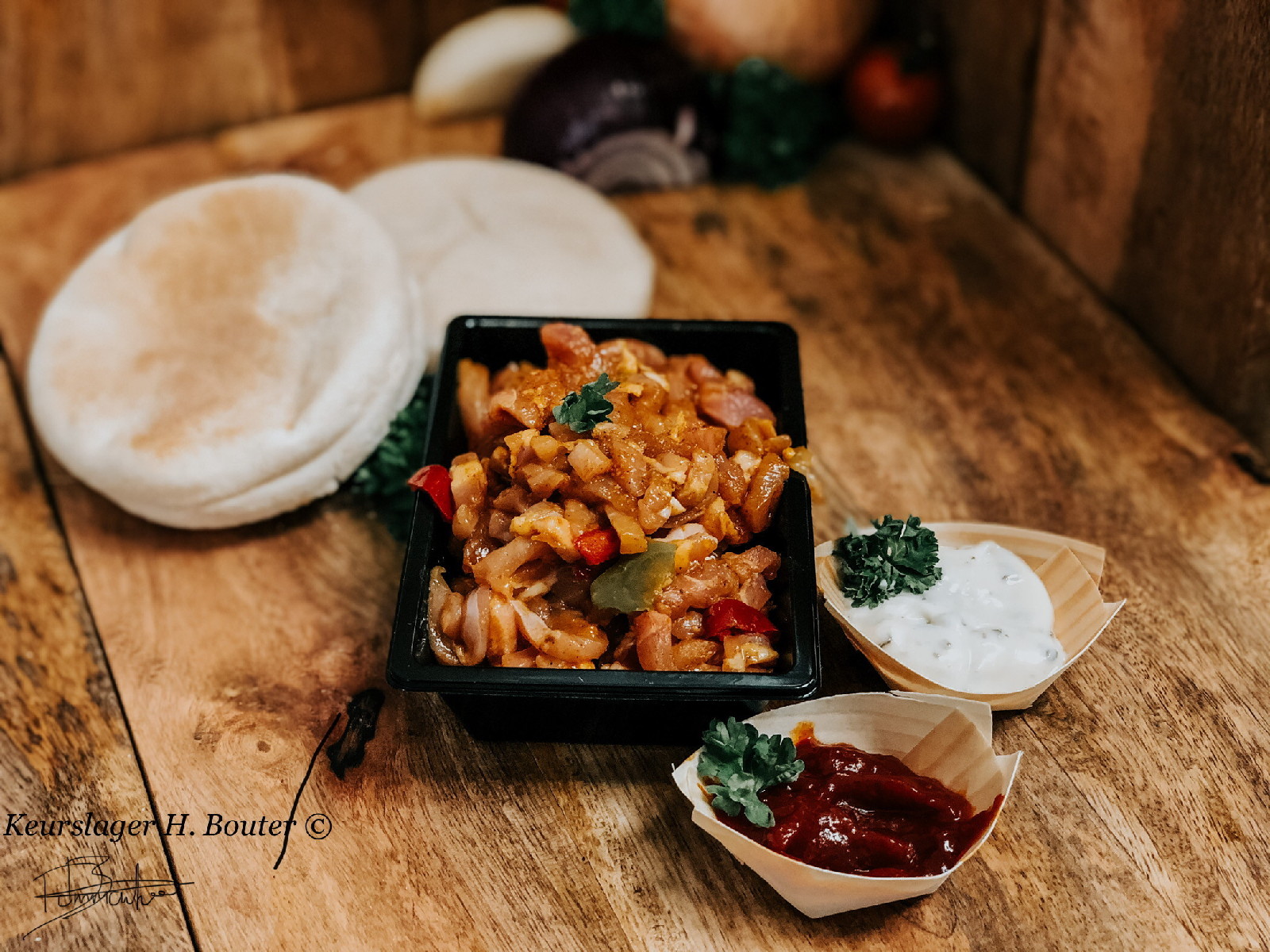 Kip shoarma Keurslager H. Bouter